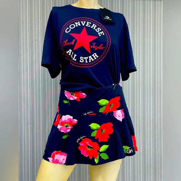 Converse Navy Blue and Red Men's T-Shirt new with tags size S - Picture 10 of 10